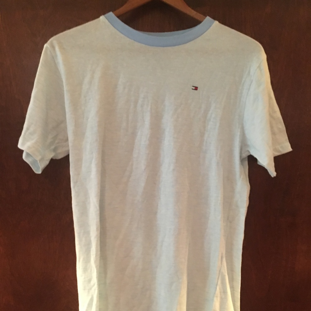 Tommy Hilfiger Boys Large 16/18 blue dress tee